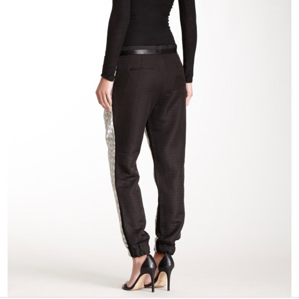 Walter Baker Animal Print Tuxedo Pant - Picture 2 of 8